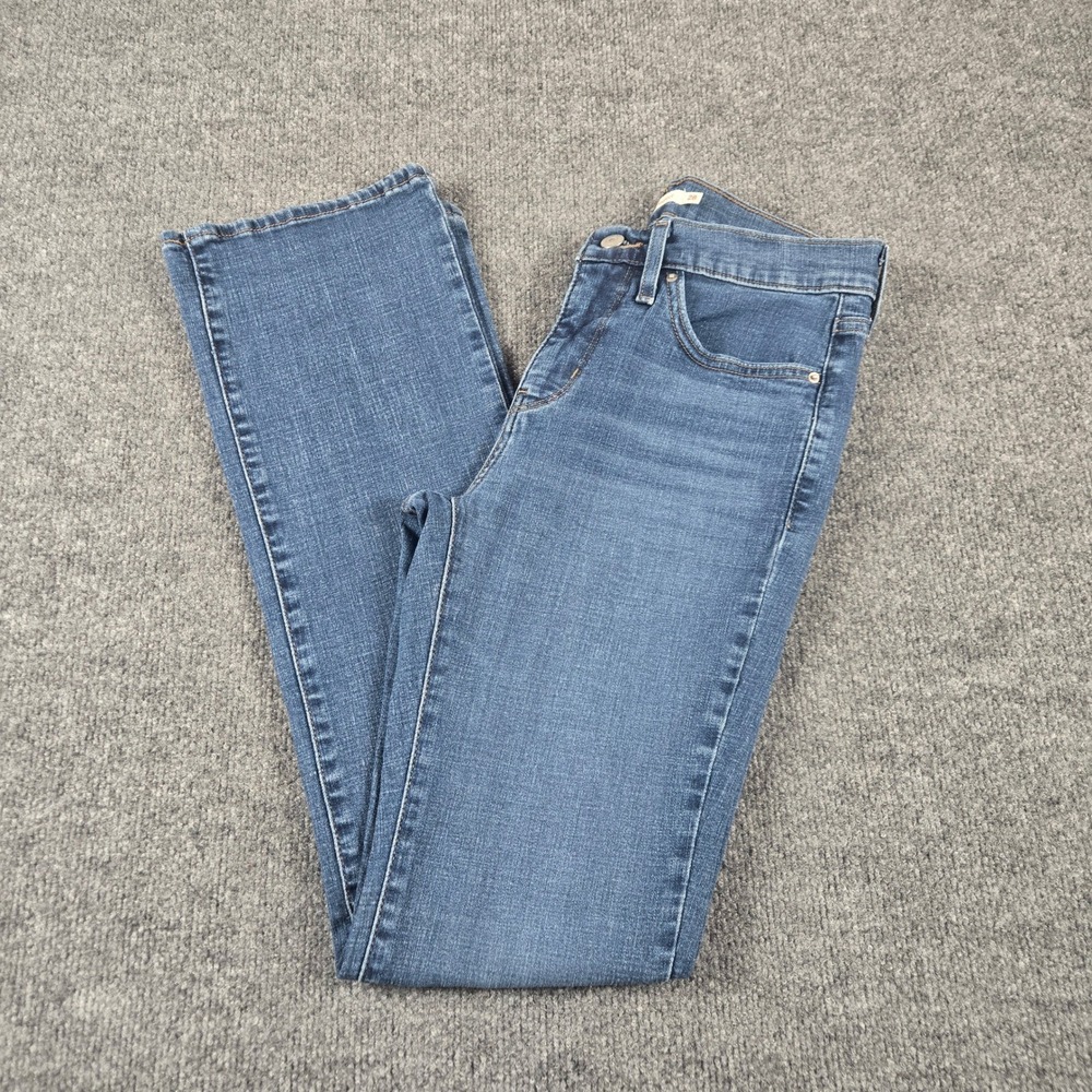 Levis 315 Shaping Bootcut Jeans Womens 28x32 Blue Stretch